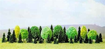 N 35 Forest Trees HO scale