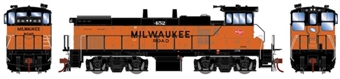 EMD MP15AC 459 of the Milwaukee Road - digital sound fitted