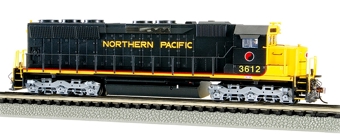 SD45 EMD 3612 of the Northern Pacific - digital sound fitted