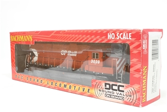 GP38-2 EMD 3039 of the Canadian Pacific - DCC fitted, with sound