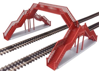 Double Track Pedestrian Crosswalk Kit, Silver