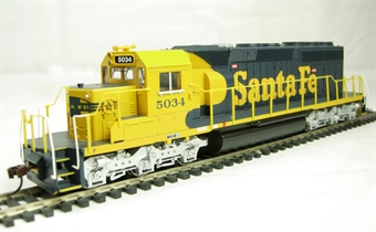SD40-2 EMD 5038 of the Santa Fe