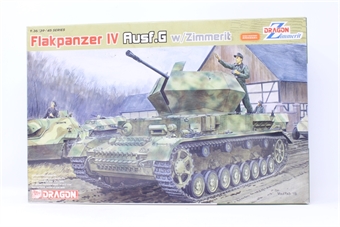 3.7cm FlaK 43 FlakPanzer Ostwind Ausf. G with Zimmerit