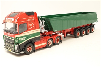 Volvo FH04 Globetrotter XL with tipper trailer 'Henrik Sorensen'