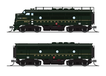 F3A & F3B EMD 9510A/9510B of the Pennsylvania Railroad - digital sound fitted