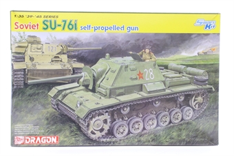 Soviet SU-76i self-propelled gun