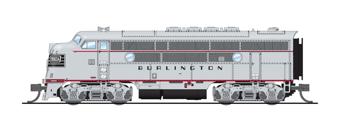 F3A EMD 9960C of the Burlington Route - digital sound fitted