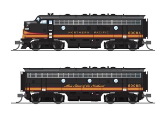 F7A & F7B EMD 6008A/6008B of the Northern Pacific - digital sound fitted