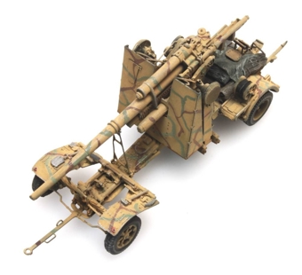 German Army 88mm Flak 18 Artillery Gun, Camouflage Scheme