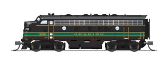 F7A EMD 272A of the Reading - digital sound fitted