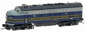 F7A EMD 4510 of the Baltimore & Ohio