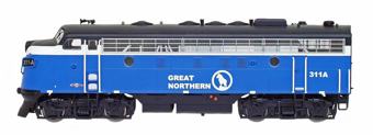 F7A EMD 276-A of the Great Northern