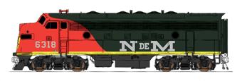 F7A EMD 6311 of the Nacionales de Mexico