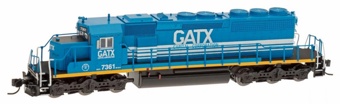 SD40-2 EMD 7367 of the GATX Corporation - digital sound fitted