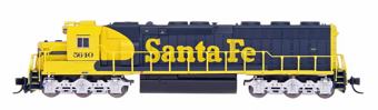 SD45-2 EMD 5637 of the Santa Fe