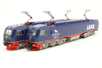 IORE Erzbahn Double Locomotive of the LKAB (DCC sound fitted, 3-rail AC)