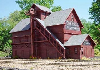 Cobleskill Coal Laser-Art Structures kit