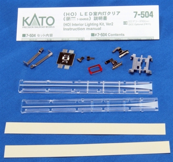Passenger car interior lighting kit