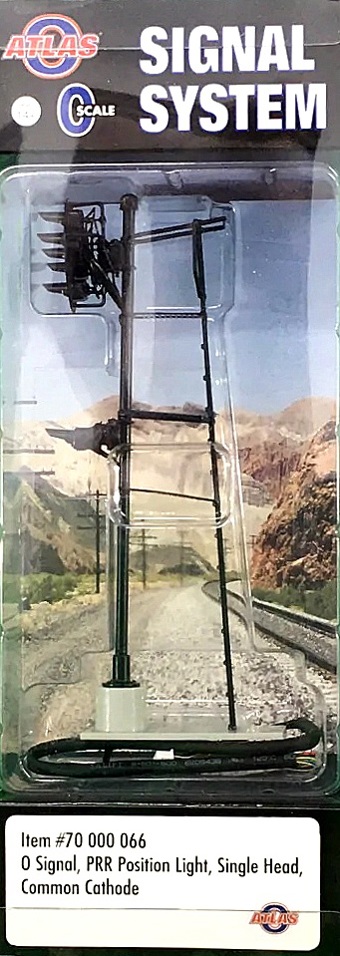 Signal PRR Position Light, Single Head