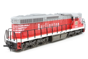 SD24 EMD 502 of the Chicago, Burlington & Quincy