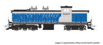 GMD1 5-Axle GMD 51207 of the Cuban National Railways