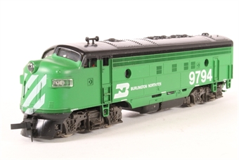 GP38 EMD 2074 of the Burlington Northern