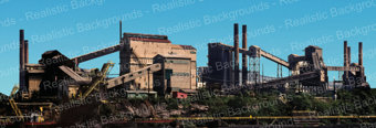 Industrial Scene 13" x 38"