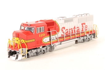 GP60M EMD 129 of the Santa Fe