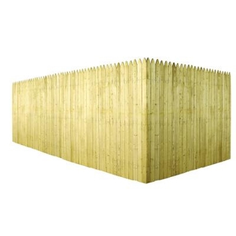 6' Stockade Fencing Laser-Art Structures kit