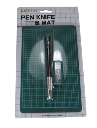 Pen Knife & Cutting Mat