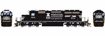 EMD SD40-2 of the Norfolk Southern 3500