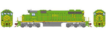 SD39 EMD 2301 of the Illinois Terminal - digital sound fitted