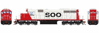 SD39 EMD 6240 of the Soo Line - digital sound fitted