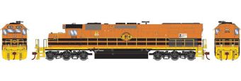 SD40T-2 EMD 3316 of the Chicago, Fort Wayne & Eastern - digital sound fitted
