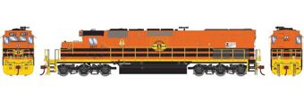 SD40T-2 EMD 3317 of the New England & Central - digital sound fitted