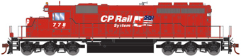 SD40-2 EMD 779 of the Canadian Pacific 