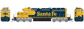 SD40u EMD 5013 of the Santa Fe 
