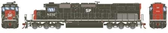 SD40T-2 EMD 8232 of the Southern Pacific