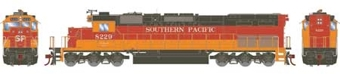 SD40T-2 EMD 8229 of the Southern Pacific