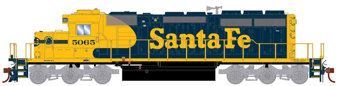 SD40-2 EMD 5084 of the Santa Fe