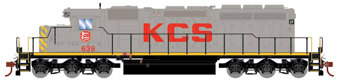 SD40-2 EMD 639 of the Kansas City Southern 