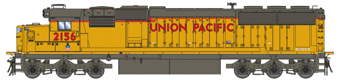 EMD SD60 2197 of the Union Pacific - digital sound fitted