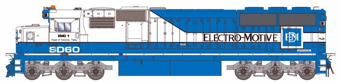 EMD SD60 4 of the EMD - digital sound fitted
