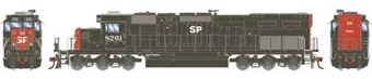 SD40T-2 EMD 8261 of the Southern Pacific - digital sound fitted