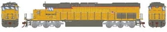 SD40T-2 EMD of the 5395 of the Wheeling & Lake Erie - digital sound fitted