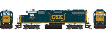 GP38-2 EMD 2754 of the CSX - digital sound ready