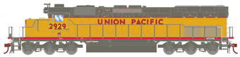 SD40T-2 EMD 2929 of the Union Pacific 