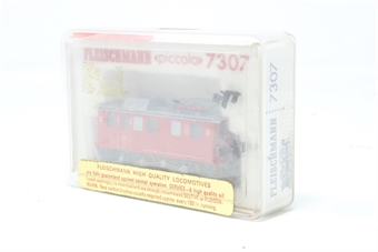 Zahnrad Private Railway Rack & Pinion Loco with Pantograph in red