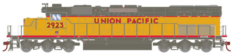 SD40T-2 EMD 2923 of the Union Pacific - digital sound fitted
