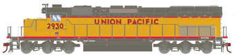SD40T-2 EMD 2930 of the Union Pacific - digital sound fitted